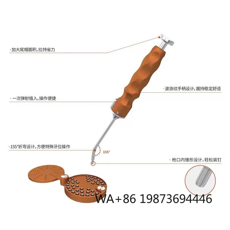 Absorbable Membrane Titanium Periosteum Nail, Special Bone Augmentation Accessory for Implant Surgery
Absorbable Membrane Titanium Periosteum Nail, Special Bone Augmentation Accessory for Implant Surgery