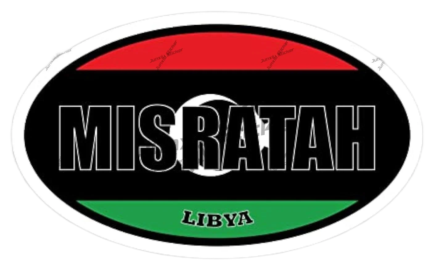 Misratah Libya Flag Oval Decal Vinyl Bumper Sticker Racing Decals for Camper SUV Decals X500 Motorcycle Stickers New Driver
Misratah Libya Flag Oval Decal Vinyl Bumper Sticker Racing Decals for Camper SUV Decals X500 Motorcycle Stickers New Driver
