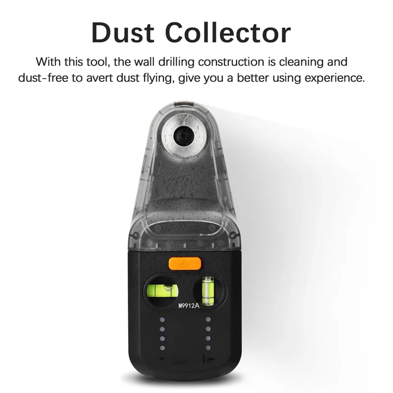 ABVT-Electric Drilling Dust Collector With Wall Suction Vacuum 2 In 1 Household Tools Featuring Laser Level
ABVT-Electric Drilling Dust Collector With Wall Suction Vacuum 2 In 1 Household Tools Featuring Laser Level