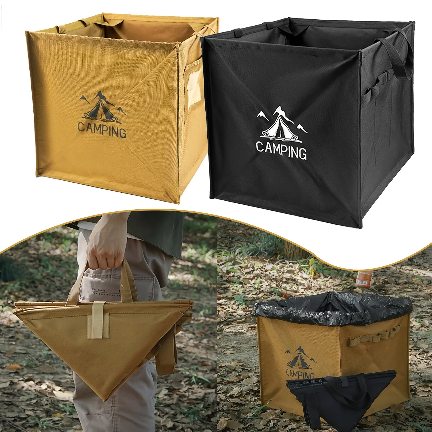 Foldable Outdoor Trash Can Portable Storage Basket Large Capacity Collapsible Garbage Camping Travel Picnic Outdoor Waste Holder
Foldable Outdoor Trash Can Portable Storage Basket Large Capacity Collapsible Garbage Camping Travel Picnic Outdoor Waste Holder