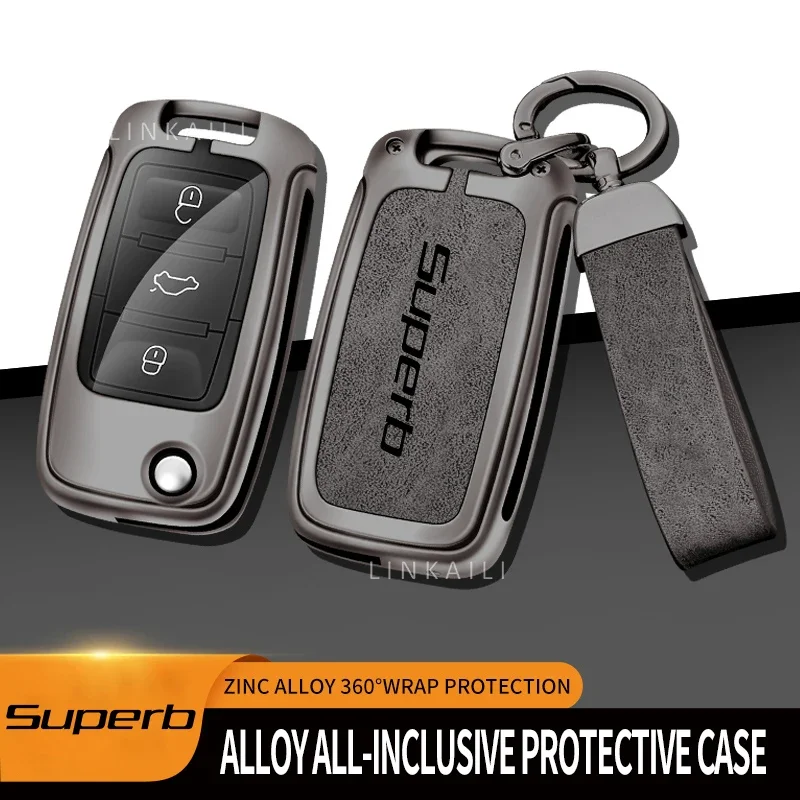 Car Stickers High-grade Zinc Alloy Key Case Suitable For Skoda Superb 2 3 A7 Car Key Chain Genuine Leather Car Key Shell Auto Ac
Car Stickers High-grade Zinc Alloy Key Case Suitable For Skoda Superb 2 3 A7 Car Key Chain Genuine Leather Car Key Shell Auto Ac