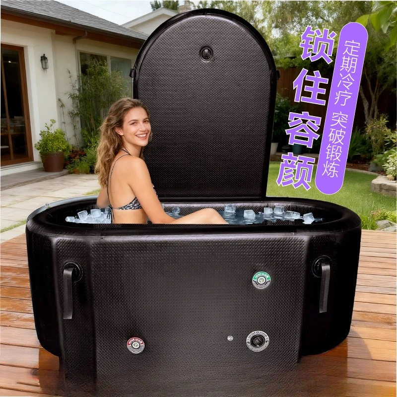 190CM constant temperature folding inflatable bath household bath ice bucket, thermal insulation portable sports rehabilitation
190CM constant temperature folding inflatable bath household bath ice bucket, thermal insulation portable sports rehabilitation