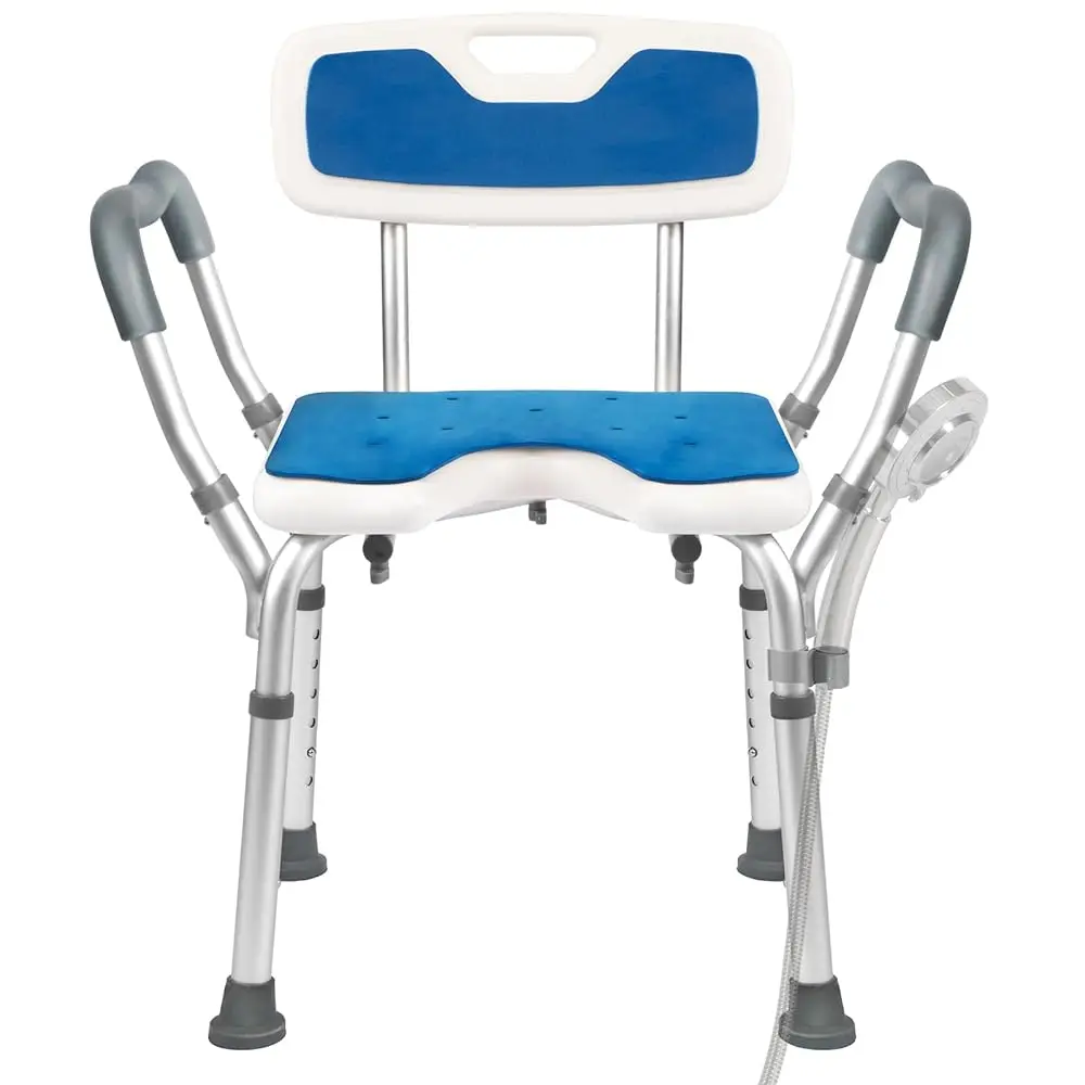 Extra Wide Shower Chair,M-Shaped & Padded Armrests Shower Chair Bath Seat,Shower Chair With A And Ba Heavy Duty
Extra Wide Shower Chair,M-Shaped & Padded Armrests Shower Chair Bath Seat,Shower Chair With A And Ba Heavy Duty