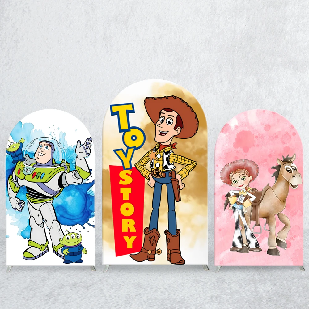 TB Toy Story Theme Arch Backdrop Cover Fabric Woody Andy Buzz Lightyear for Child Birthday Party Cartoon Background Decoration
TB Toy Story Theme Arch Backdrop Cover Fabric Woody Andy Buzz Lightyear for Child Birthday Party Cartoon Background Decoration