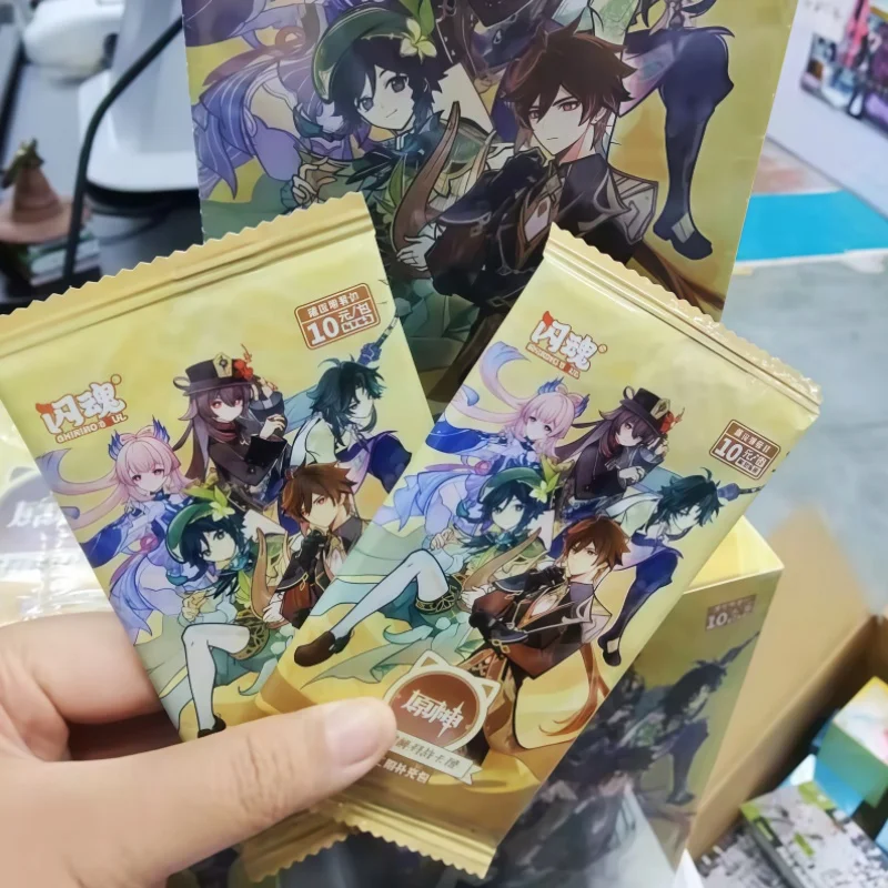 Genuine Genshin Impact Card Vol.2 Genius Invokation Tcg Battle Card Hu Tao Raiden Shogun Anime Character Collection Card Kid Toy
Genuine Genshin Impact Card Vol.2 Genius Invokation Tcg Battle Card Hu Tao Raiden Shogun Anime Character Collection Card Kid Toy