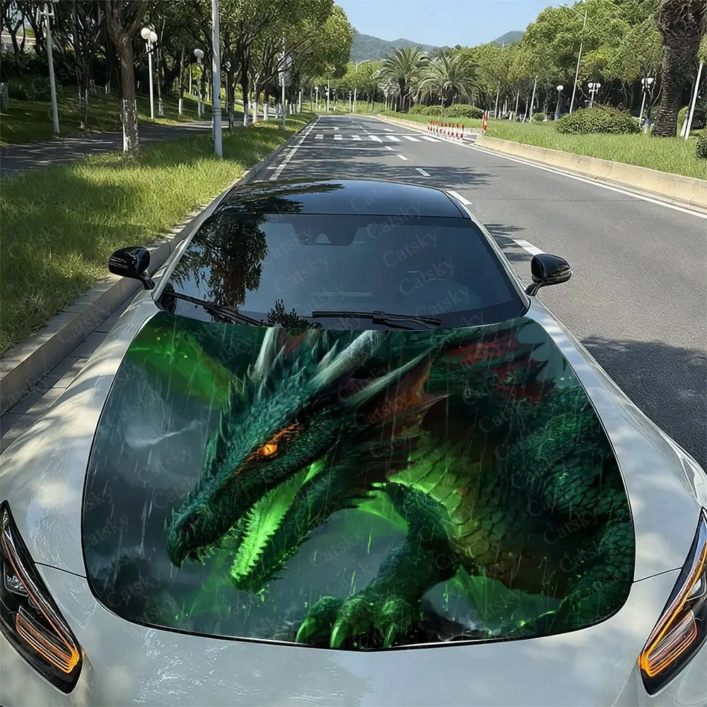 Venom Dragon Car Hood Decal - Durable PVC Vinyl Wrap For Most Vehicles, Protective Engine Cover Sticker
Venom Dragon Car Hood Decal - Durable PVC Vinyl Wrap For Most Vehicles, Protective Engine Cover Sticker
