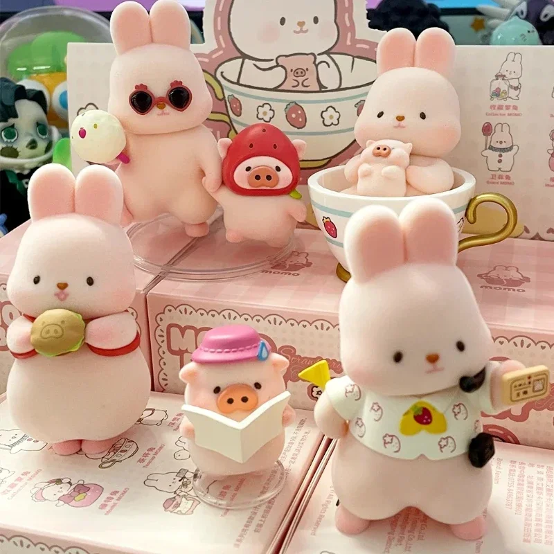 Momo Bunny Strawberry Town Series Blind Box Toys Pink Rabbit Collection Model Doll Kawaii Decor Mystery Box Gift For Girls
Momo Bunny Strawberry Town Series Blind Box Toys Pink Rabbit Collection Model Doll Kawaii Decor Mystery Box Gift For Girls