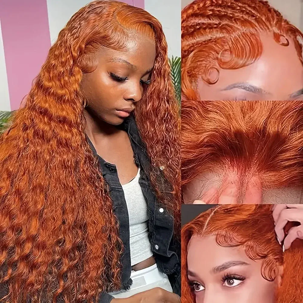 13x6 Lace Wigs Human Hair 200 Density Human Hair Pre Plucked Orange Deep Wave Wigs For Women 350
13x6 Lace Wigs Human Hair 200 Density Human Hair Pre Plucked Orange Deep Wave Wigs For Women 350