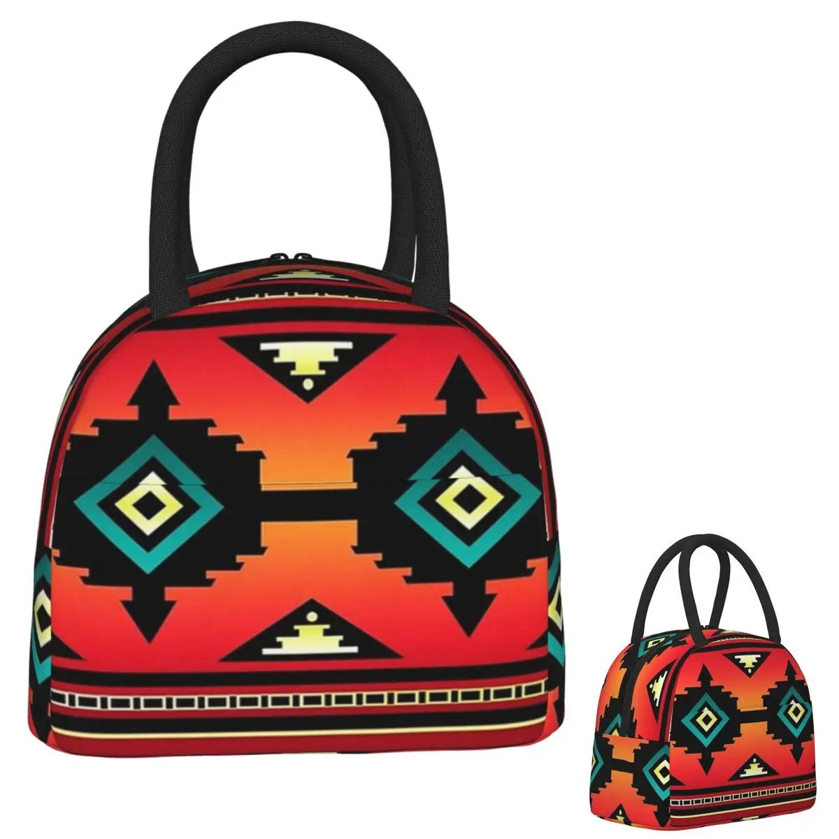 Navajo Culture And Art Insulated Lunch Bag for Women Kids Portable Food Boxes Thermal Lunch Box Tote
Navajo Culture And Art Insulated Lunch Bag for Women Kids Portable Food Boxes Thermal Lunch Box Tote
