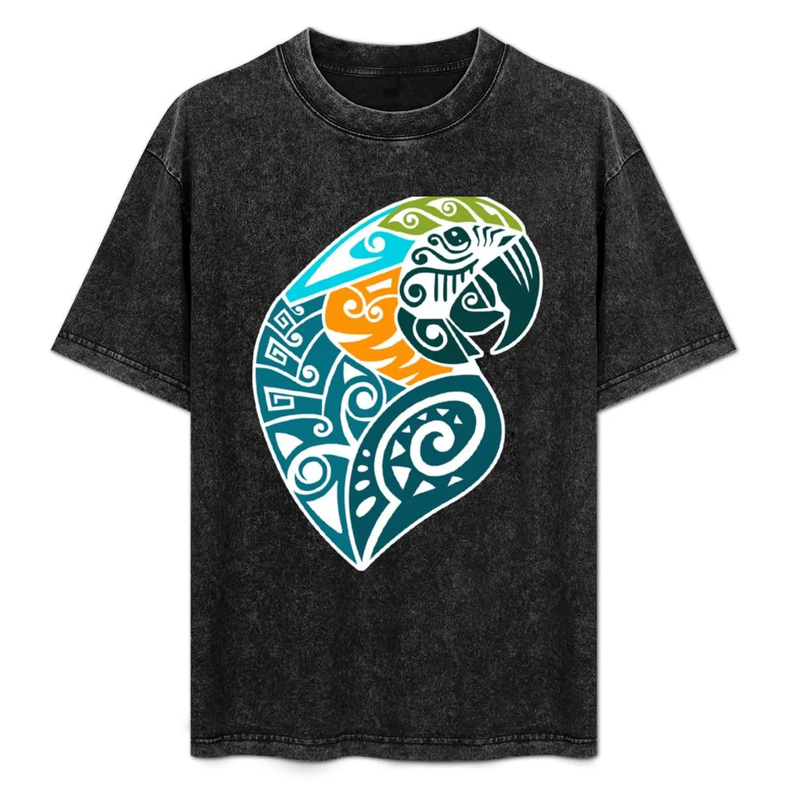 Blue and gold macaw tribal tattoo T-Shirt Long Lasting Casual T-Shirt
Blue and gold macaw tribal tattoo T-Shirt Long Lasting Casual T-Shirt
