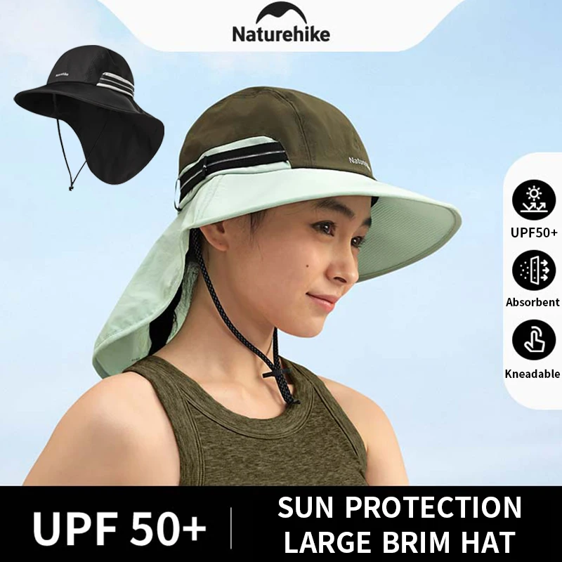 Шляпа Naturehike для защиты от солнца с широкими полями для мужчин и женщин, летняя, для кемпинга, походов, рыбалки, быстросохнущая, с защитой от УФ-излучения, регулируемая
Шляпа Naturehike для защиты от солнца с широкими полями для мужчин и женщин, летняя, для кемпинга, походов, рыбалки, быстросохнущая, с защитой от УФ-излучения, регулируемая