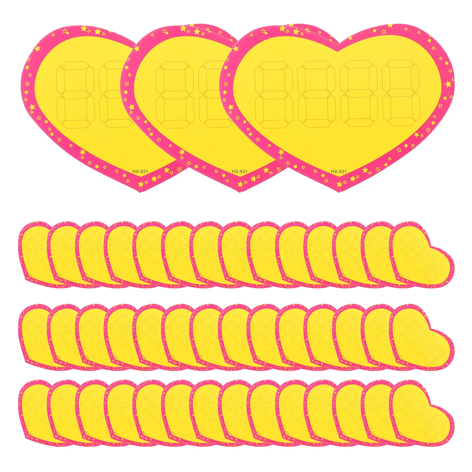 500Pcs Heart Price Card Signs for Retail Store Sale Pricing Labels Grocery Store Display Tags Paper Price Tags
500Pcs Heart Price Card Signs for Retail Store Sale Pricing Labels Grocery Store Display Tags Paper Price Tags