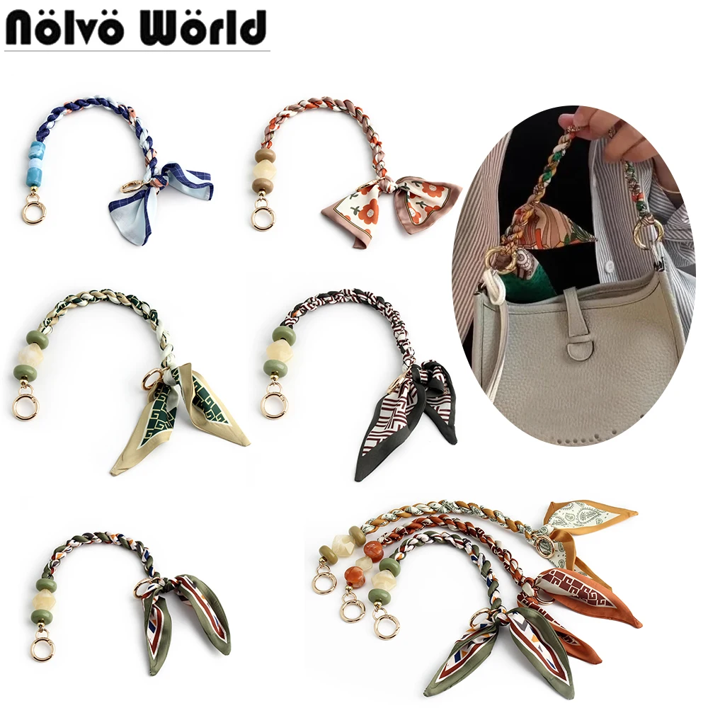 2/4/15PCS 44cm Silk Scarf Handbag Strap Woven Handle For High-End Single Bags Shoulder Replacement Belt Crossbody Accessories
2/4/15PCS 44cm Silk Scarf Handbag Strap Woven Handle For High-End Single Bags Shoulder Replacement Belt Crossbody Accessories