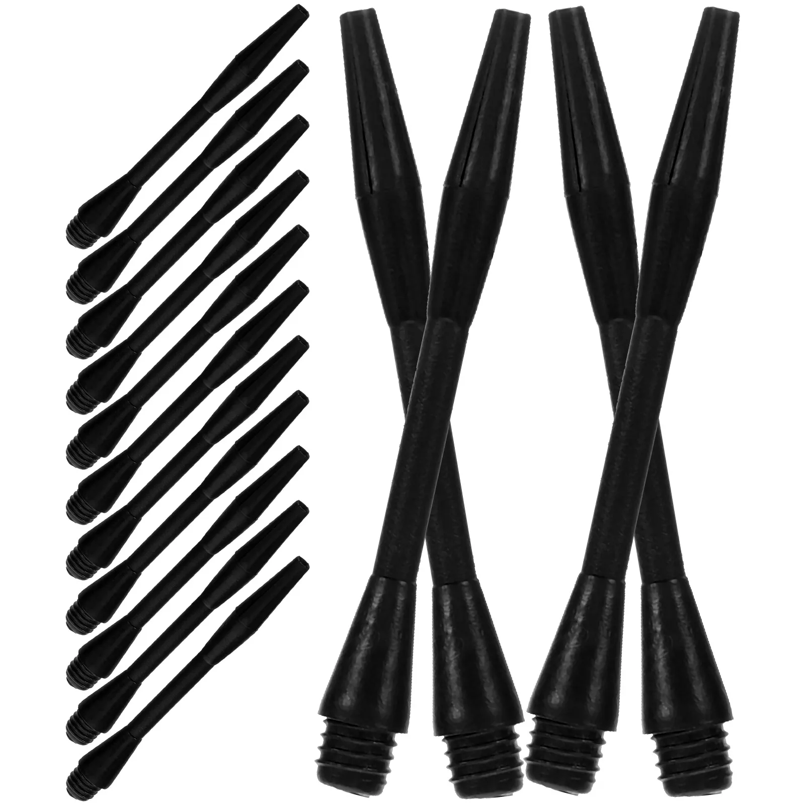 50pcs Dart Accessories 6mm Thread Nylon Shafts Black Plastic Durable Nylon Dart Stems Resilient Steel Tip Outdoor Toys
50pcs Dart Accessories 6mm Thread Nylon Shafts Black Plastic Durable Nylon Dart Stems Resilient Steel Tip Outdoor Toys