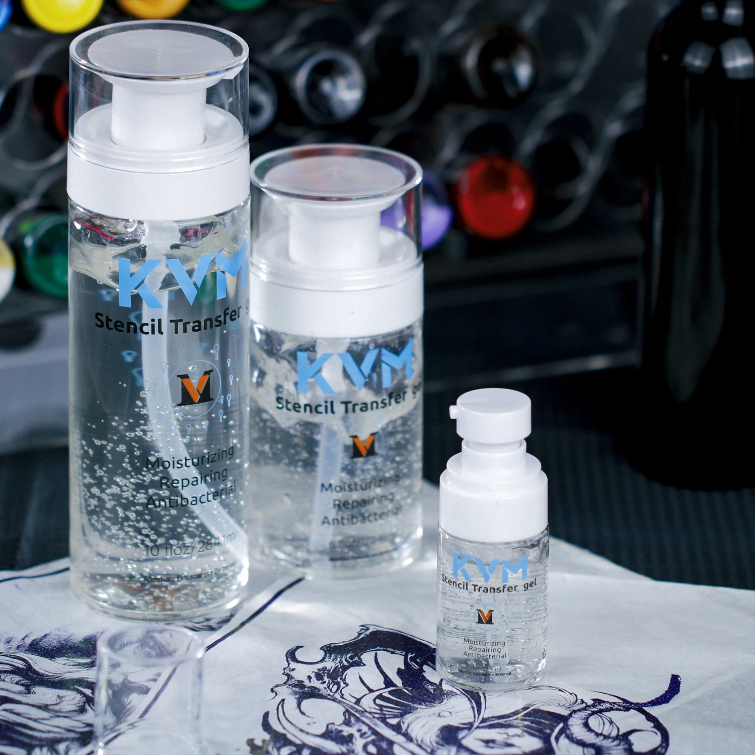 KVM 1/6/10oz Tattoo Transfer Gel Template Pattern Transfer Material Without The Possibility of Cross-Contamination Tattoo Supply
KVM 1/6/10oz Tattoo Transfer Gel Template Pattern Transfer Material Without The Possibility of Cross-Contamination Tattoo Supply