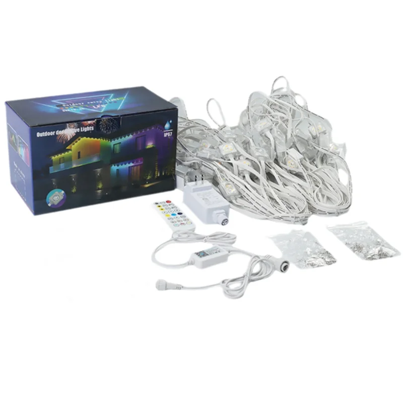 ABHB-Smart RGB Outdoor Lights LED Smart Outdoor Lights Smart App Control Music Sync Roof & Garden Lights US Plug
ABHB-Smart RGB Outdoor Lights LED Smart Outdoor Lights Smart App Control Music Sync Roof & Garden Lights US Plug