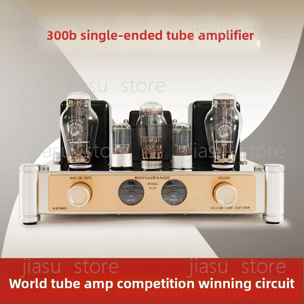 High-End REISONG A50 300B Tube Amp Single-Ended Class A Audiophile Hi-Fi Power Amplifier
High-End REISONG A50 300B Tube Amp Single-Ended Class A Audiophile Hi-Fi Power Amplifier