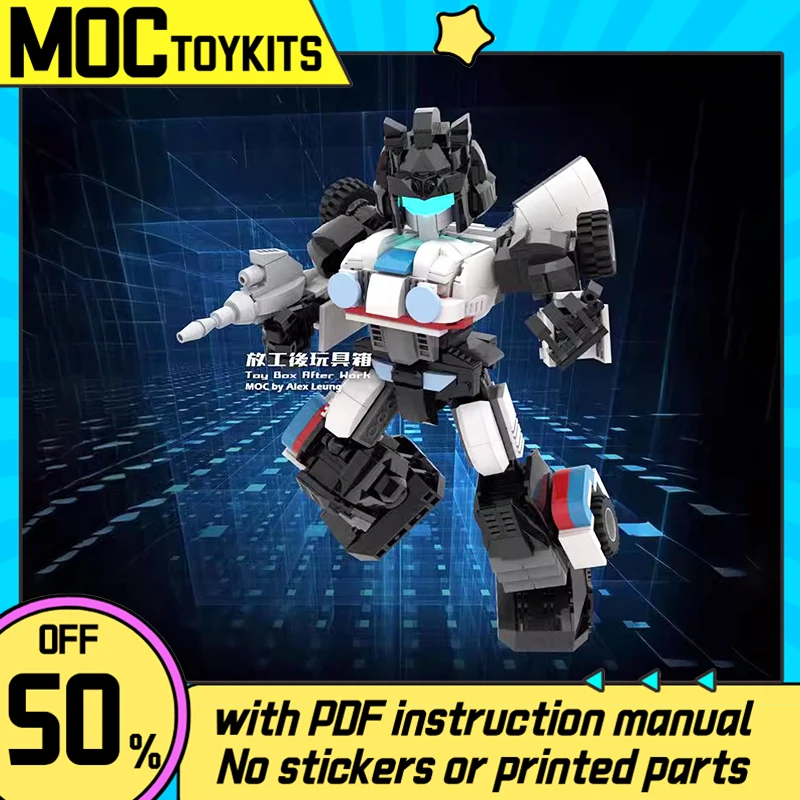 MOC-121964 Assembly Model Decoration Mech Robot Battle Jazz Domestic Small Particle Building Blocks Set Children's Toy Gift
MOC-121964 Assembly Model Decoration Mech Robot Battle Jazz Domestic Small Particle Building Blocks Set Children's Toy Gift