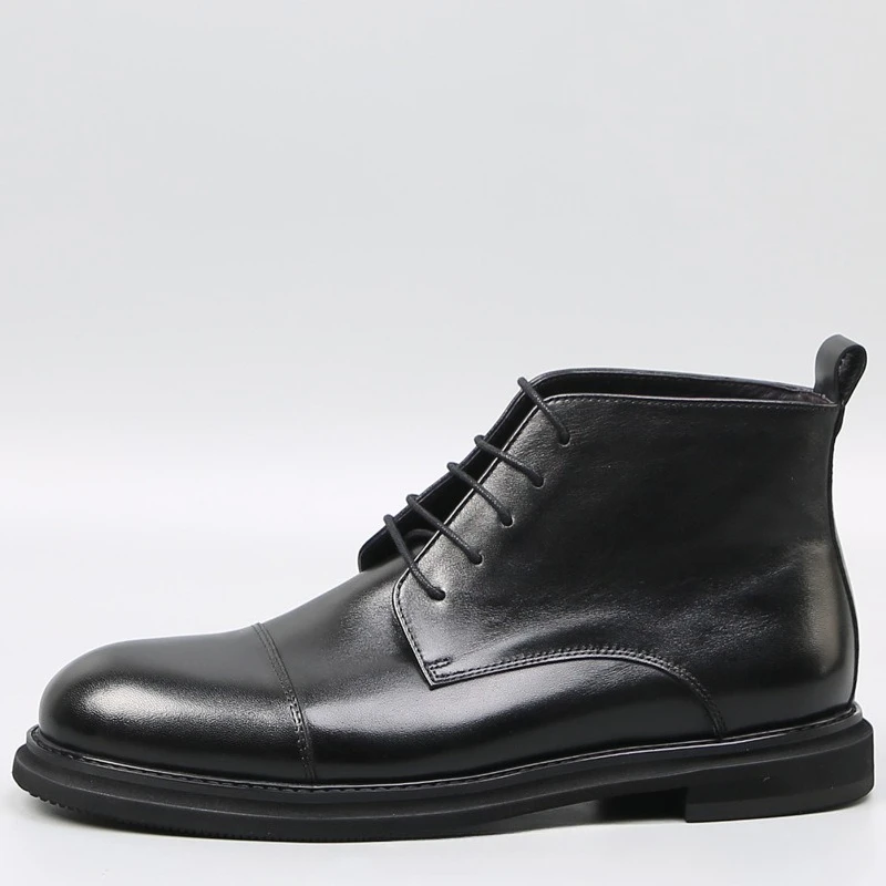 Genuine Leather Leather Shoes Wholesale Comfortable Casual Men's Boots British Boots Men Cowhide High Quality
Genuine Leather Leather Shoes Wholesale Comfortable Casual Men's Boots British Boots Men Cowhide High Quality