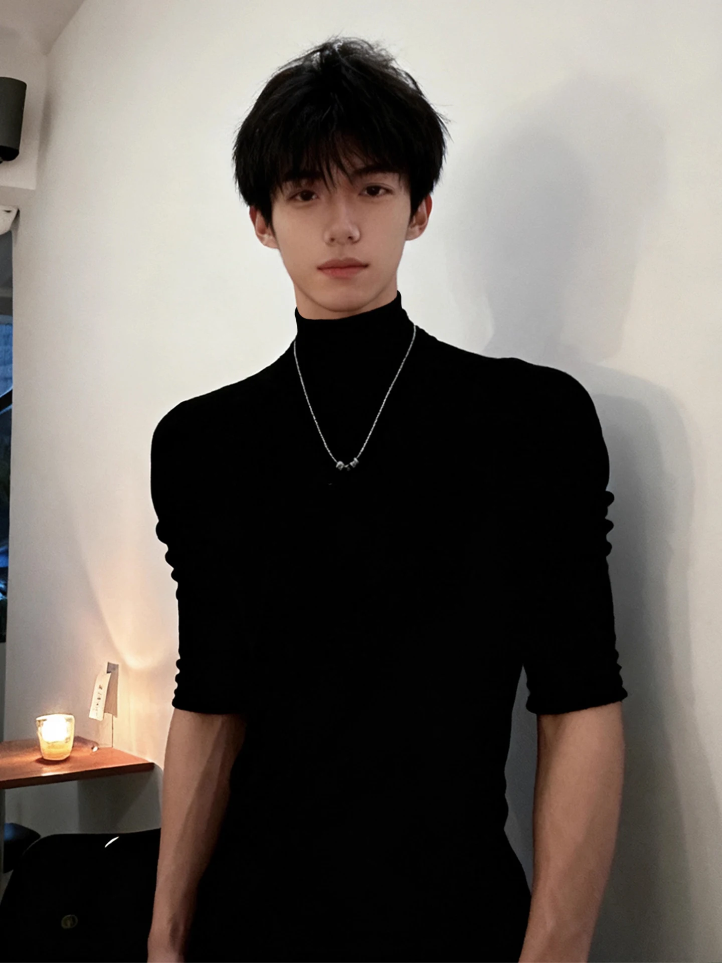 Men's High Collar Fce Lined Thi Long Sve Knit Sweater Bla Slim Fit Base Layer irt Warm Casual Sle Autumn Winter
Men's High Collar Fce Lined Thi Long Sve Knit Sweater Bla Slim Fit Base Layer irt Warm Casual Sle Autumn Winter