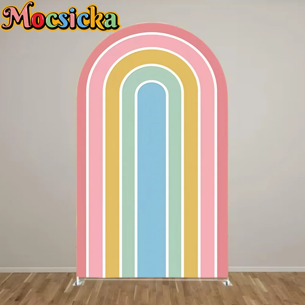 Boho Rainbow Arch Cover Backdrop Kids Birthday Party Baby Shower Wedding Maternity Portrait Photo Shoot Decoration Backgrounds
Boho Rainbow Arch Cover Backdrop Kids Birthday Party Baby Shower Wedding Maternity Portrait Photo Shoot Decoration Backgrounds