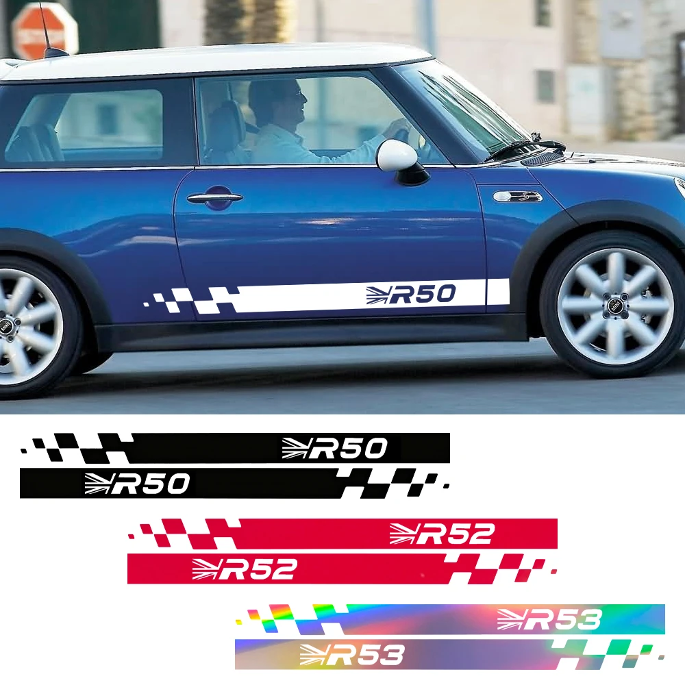 2PC Car Door Side Skirt Sticker for MINI Cooper S JCW One D R50 R53 R52 Cabrio Hatchback 2001 2002 2003 2004 2005 2006 2007 2008
2PC Car Door Side Skirt Sticker for MINI Cooper S JCW One D R50 R53 R52 Cabrio Hatchback 2001 2002 2003 2004 2005 2006 2007 2008