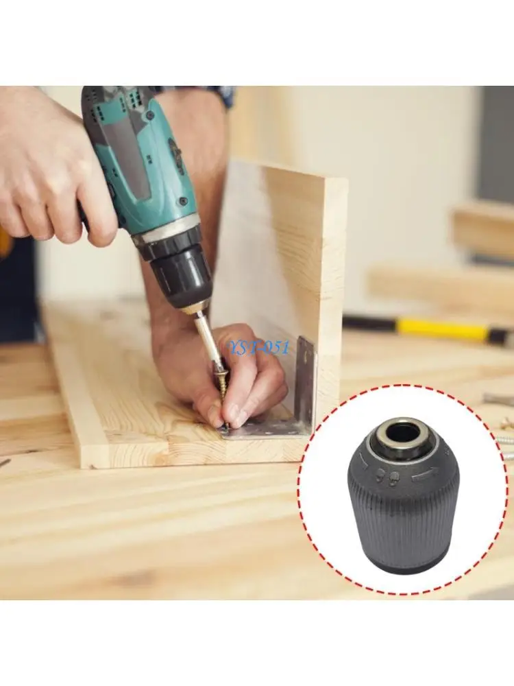 E15A 1-10mm Keyless Drill Chuck Quick Changing Adapter 1/2inch Shank Drill Bit Adapter
E15A 1-10mm Keyless Drill Chuck Quick Changing Adapter 1/2inch Shank Drill Bit Adapter