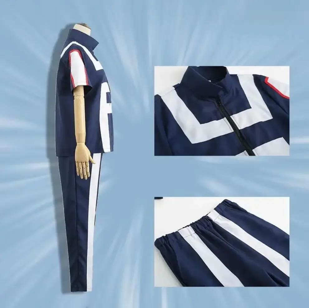 2026Anime My Hero Academia Boku Cosplay Gym Sport Costume Men Women School Suit Uniform T-shirt Pants
2026Anime My Hero Academia Boku Cosplay Gym Sport Costume Men Women School Suit Uniform T-shirt Pants