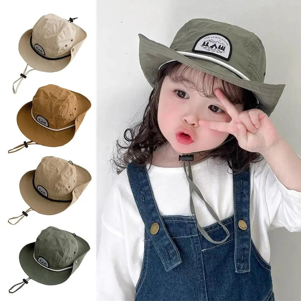 Korean Style Children Cap Beach Cap Quick-drying Sun Protection Caps Anti-UV Kids Fisherman hat Kids Bucket Hats Spring Summer
Korean Style Children Cap Beach Cap Quick-drying Sun Protection Caps Anti-UV Kids Fisherman hat Kids Bucket Hats Spring Summer