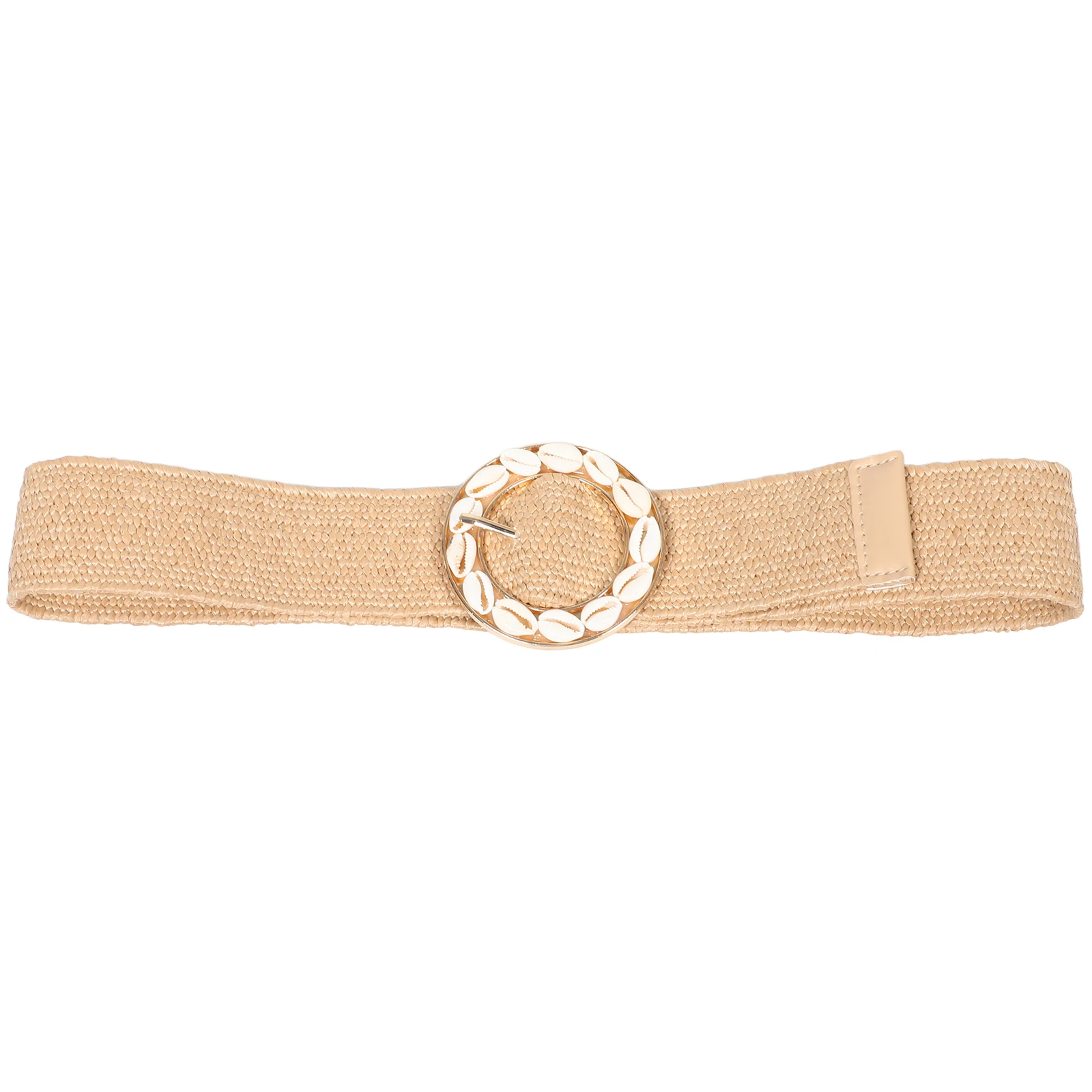 Bohemian Style Belt Ladies Dresses Boho Woven Elastic Fashion Women Vacation Shell Decoration Round Buckle Handmade Belts Skirt
Bohemian Style Belt Ladies Dresses Boho Woven Elastic Fashion Women Vacation Shell Decoration Round Buckle Handmade Belts Skirt