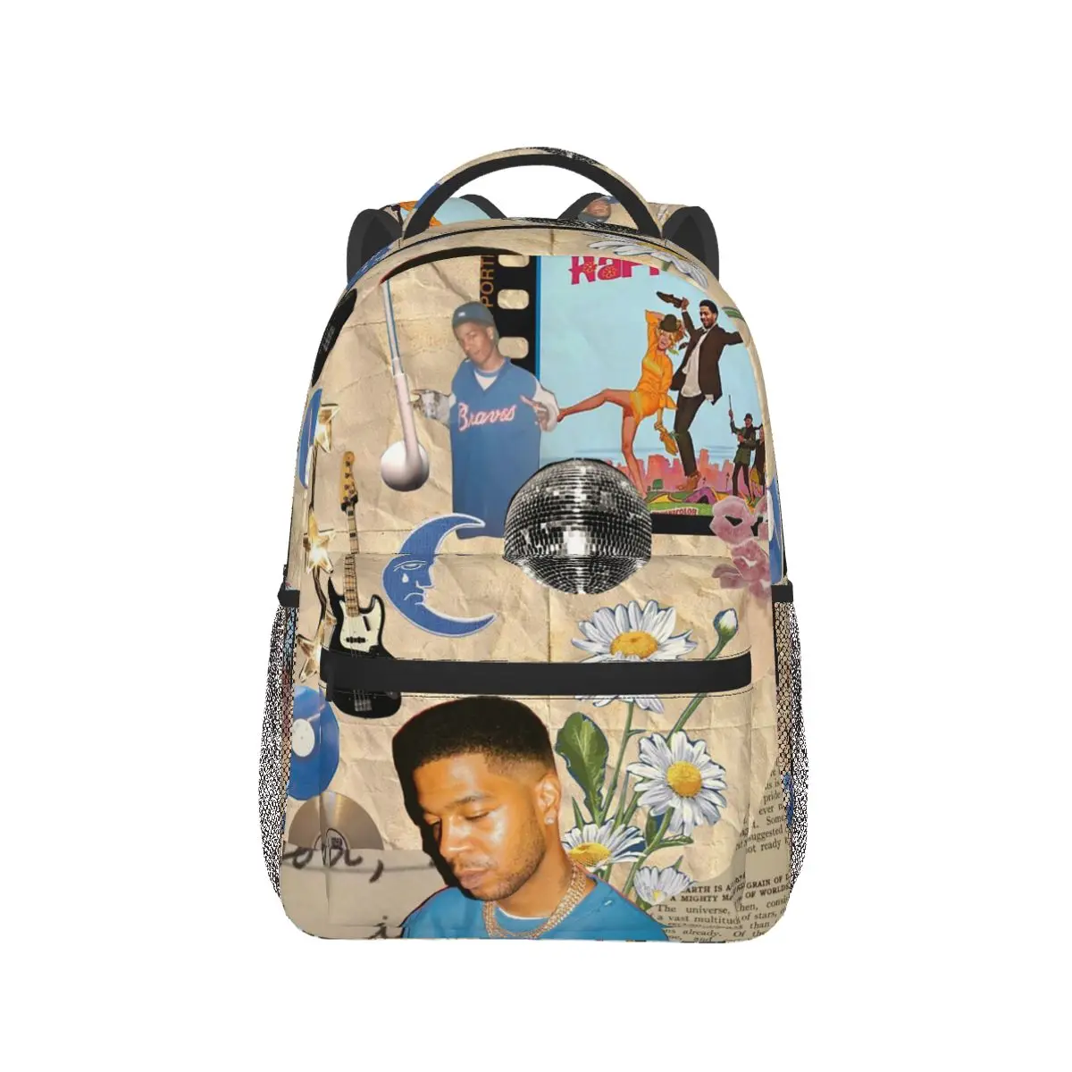 Rapper Kid Cudi Album Man On The Moon III The Chosen Graphic Backpack Daypack Kid BookBag School Bag Shoulder Bags for Men Women
Rapper Kid Cudi Album Man On The Moon III The Chosen Graphic Backpack Daypack Kid BookBag School Bag Shoulder Bags for Men Women