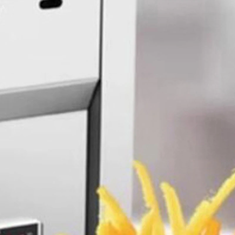 Коммерческая фритюрница из нержавеющей стали с функцией разделения масла и воды для картофеля фри, куриных котлет, чипсов, куриных крылышек, пончиков, модель M
Коммерческая фритюрница из нержавеющей стали с функцией разделения масла и воды для картофеля фри, куриных котлет, чипсов, куриных крылышек, пончиков, модель M