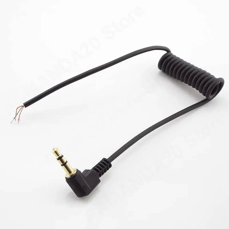 3.5mm Right angle DIY Headphone Audio Cable Line 3 pole Jack Strand Earphone Maintenance Repair Wire Cord 3.5 Male m20
3.5mm Right angle DIY Headphone Audio Cable Line 3 pole Jack Strand Earphone Maintenance Repair Wire Cord 3.5 Male m20