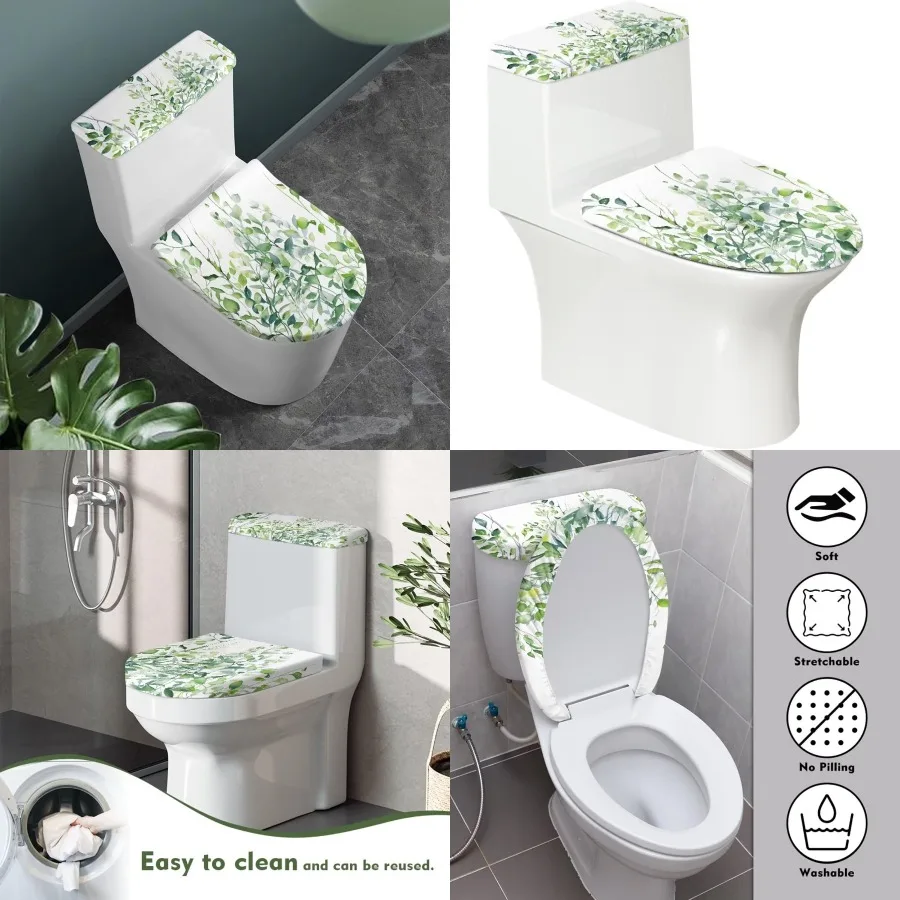 Крышка бачка для унитаза в ванной комнате и крышка сиденья для унитаза, комплект из 2 предметов, легко чистящийся коврик для унитаза, защитный чехол для дома, домашний декор 
Крышка бачка для унитаза в ванной комнате и крышка сиденья для унитаза, комплект из 2 предметов, легко чистящийся коврик для унитаза, защитный чехол для дома, домашний декор