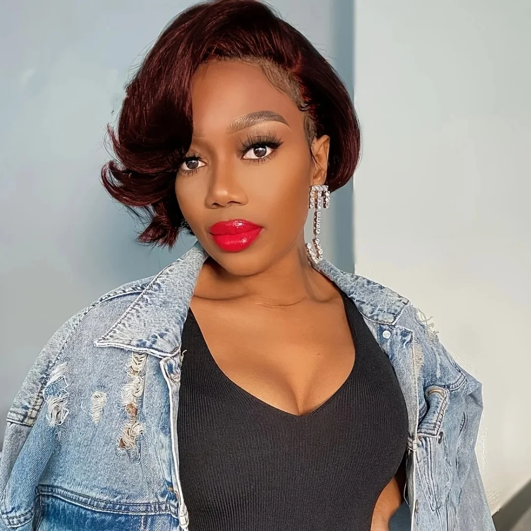 13X4 Human Hair Lace Frontal Wig Highligh Color Brazilian Human Hair Wigs Cheap Wigs On Sale Clearance Pixie Cut Wigs Human Hair
13X4 Human Hair Lace Frontal Wig Highligh Color Brazilian Human Hair Wigs Cheap Wigs On Sale Clearance Pixie Cut Wigs Human Hair