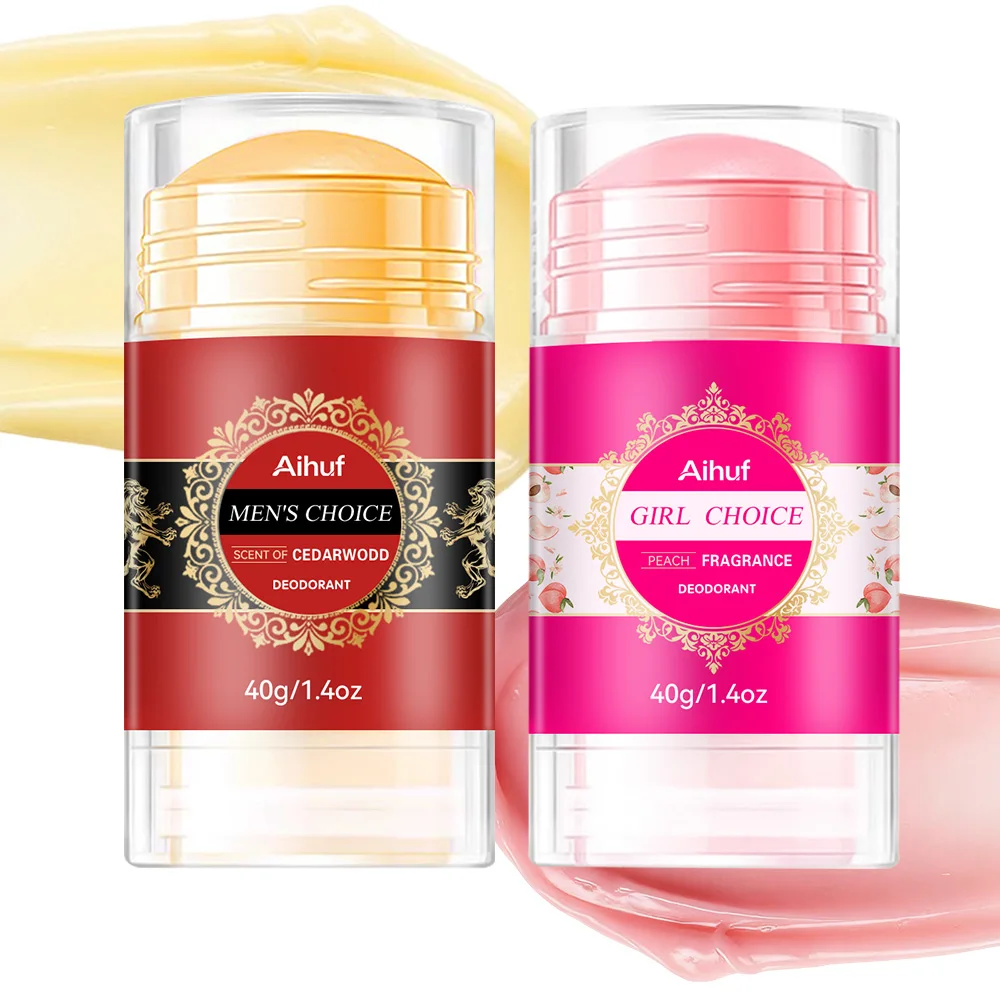 AIHUF Unisex 40g Deodorant Stick with Cedarwood & Peach Fragrance Portable Twist Design Long Lasting 72hr Deodorant Sensitive Sk
AIHUF Unisex 40g Deodorant Stick with Cedarwood & Peach Fragrance Portable Twist Design Long Lasting 72hr Deodorant Sensitive Sk
