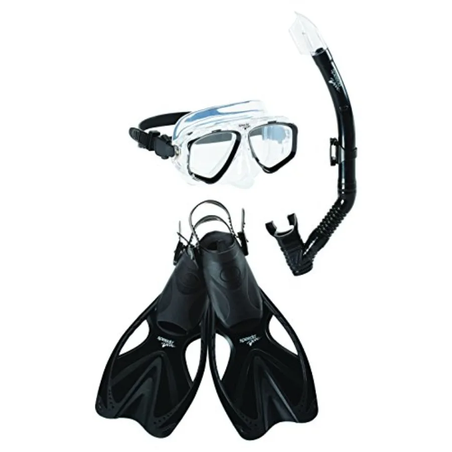 Unisex-Adult Swim Snorkel Dive Mask Anti-Fog with Nose Cover Adventure Series, silicone material, black, wide field of view and
Unisex-Adult Swim Snorkel Dive Mask Anti-Fog with Nose Cover Adventure Series, silicone material, black, wide field of view and