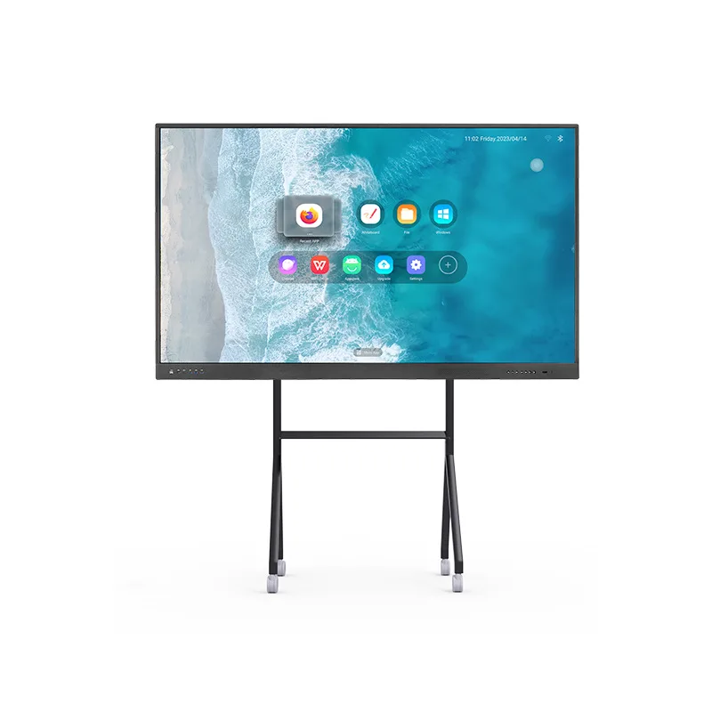 All-In-One 4K Interactive Board For Training Conference Teaching Multimedia Flat Touch Electronic Whiteboard Infrared Technology
All-In-One 4K Interactive Board For Training Conference Teaching Multimedia Flat Touch Electronic Whiteboard Infrared Technology