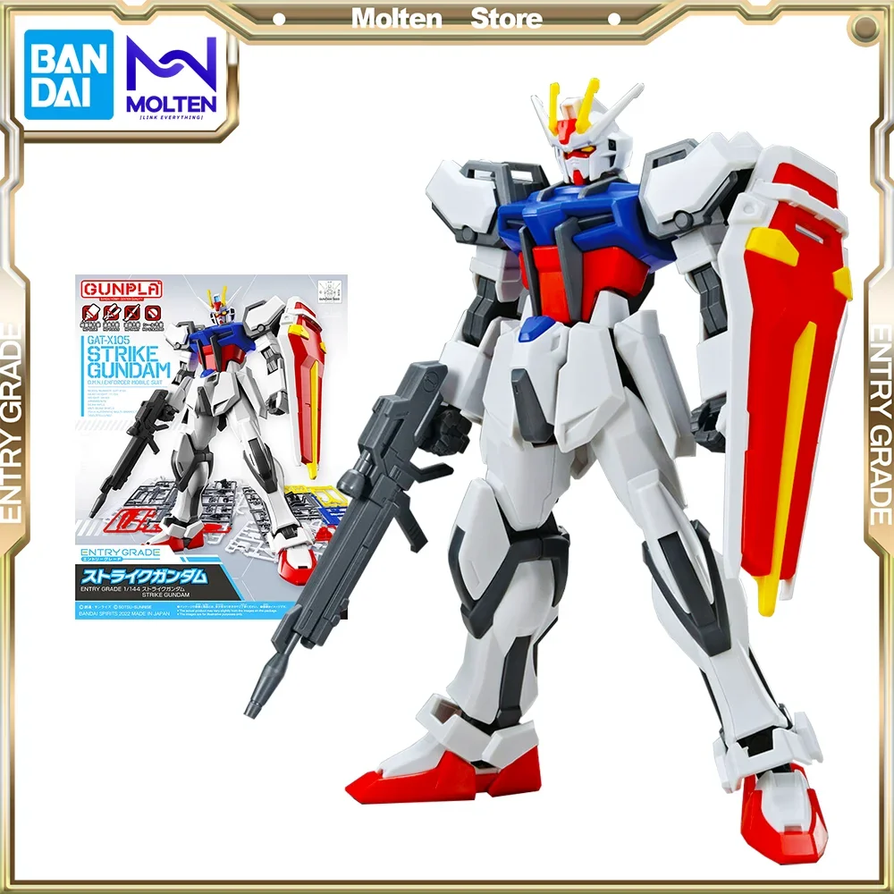 Bandai Original Entry Grade EG 1/144 Strike Gundam Gundam Seed Plastic Model Kit Assembly/Assembling
Bandai Original Entry Grade EG 1/144 Strike Gundam Gundam Seed Plastic Model Kit Assembly/Assembling