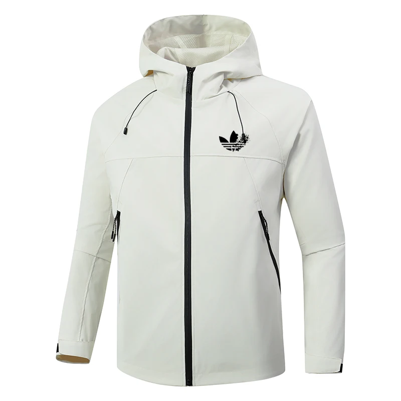 Autumn men's lightweight jacket, full zipper sun protection long-sleeved windbreaker, street wear men's zipper pocket hood
Autumn men's lightweight jacket, full zipper sun protection long-sleeved windbreaker, street wear men's zipper pocket hood
