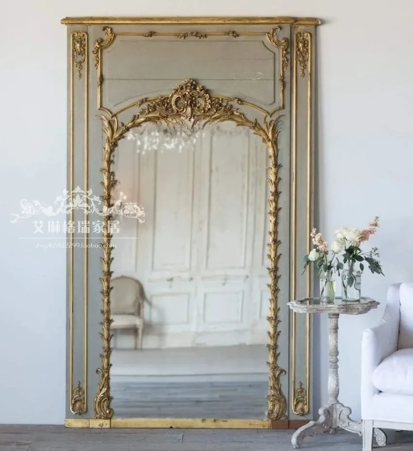 BBEuropean solid wood carving flower, floor mirror American retro wedding shop fitting mirror
BBEuropean solid wood carving flower, floor mirror American retro wedding shop fitting mirror