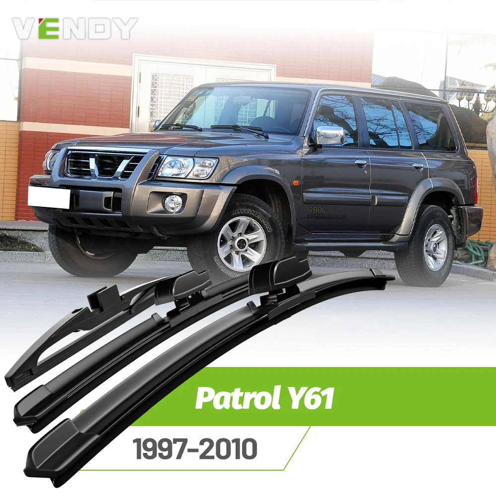 Front & Rear Wiper Blades Set For Nissan Patrol Y61 1997-2010 Windshield Windscreen Window Rain Brushes 20"+19"+14"
Front & Rear Wiper Blades Set For Nissan Patrol Y61 1997-2010 Windshield Windscreen Window Rain Brushes 20"+19"+14"