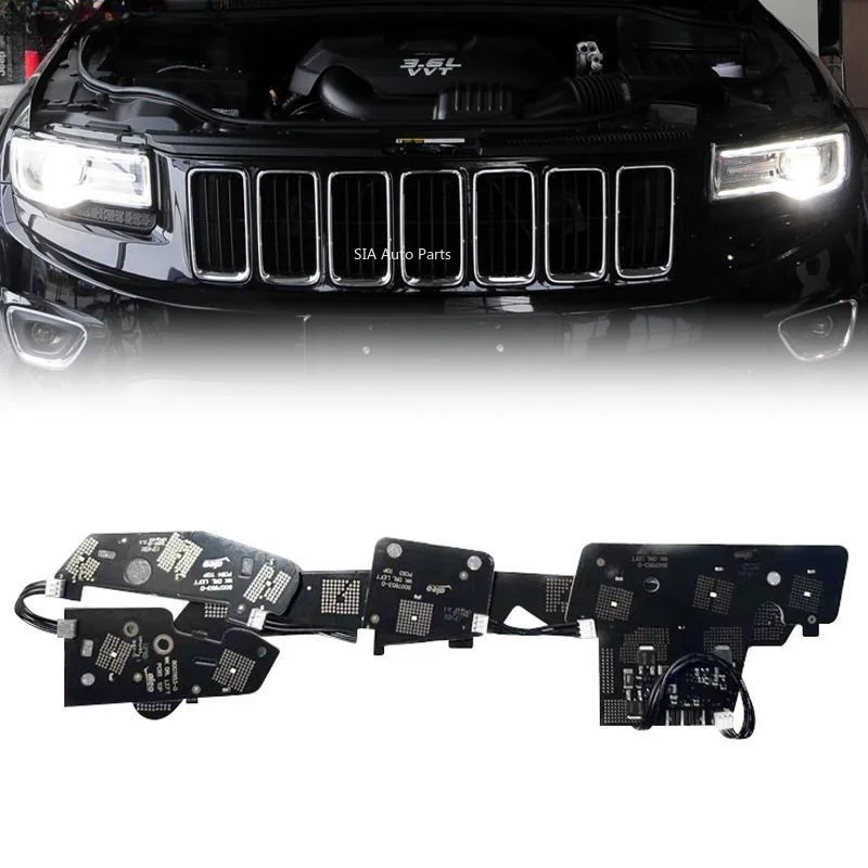Новый белый свет для Jeep Grand Cherokee 2014-2024 автомобильные фары DRL чип балластная печатная плата источник света фитинги
Новый белый свет для Jeep Grand Cherokee 2014-2024 автомобильные фары DRL чип балластная печатная плата источник света фитинги
