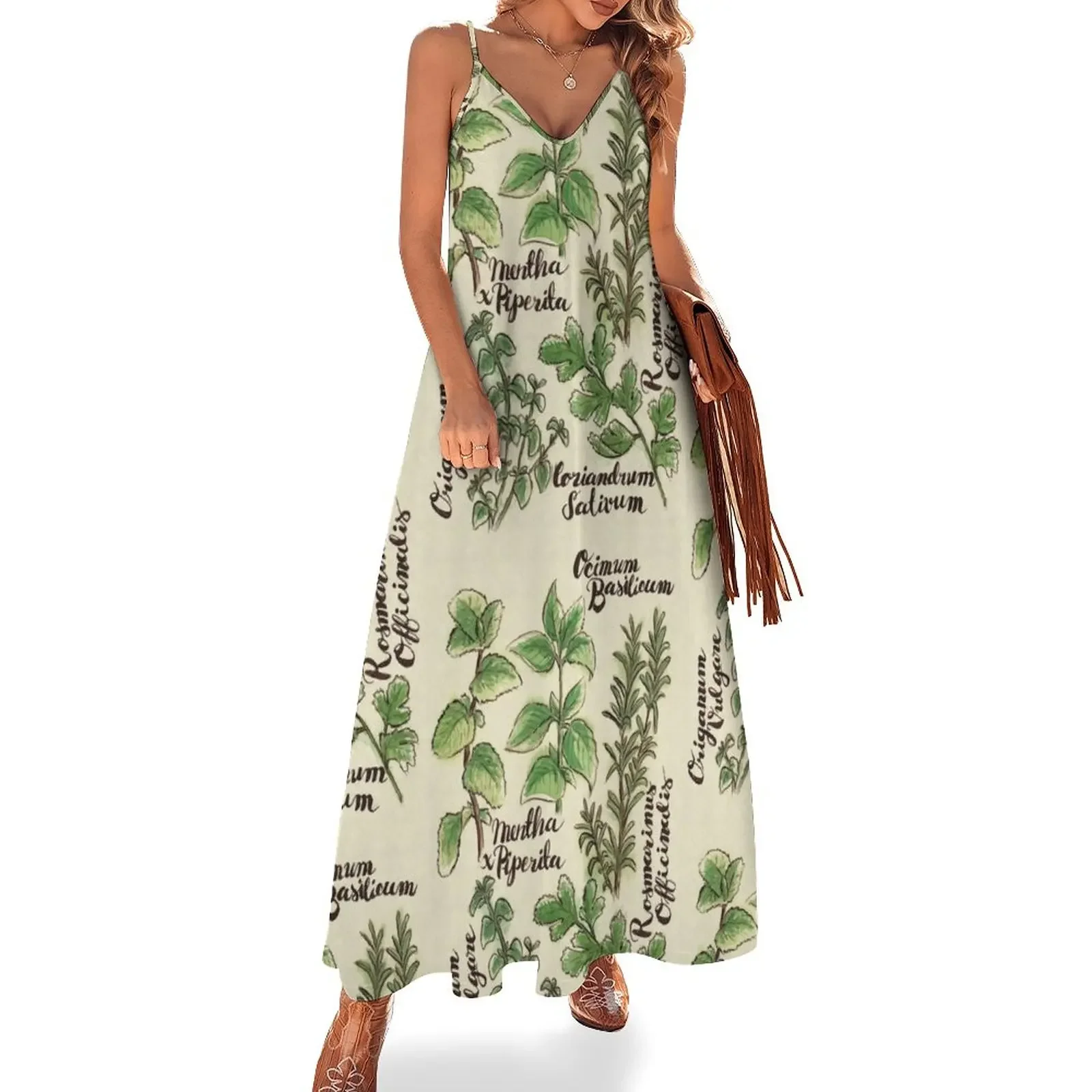 Culinary Herbs Sleeveless Dress clothing women summer 2025 dresses for woman 2025
Culinary Herbs Sleeveless Dress clothing women summer 2025 dresses for woman 2025