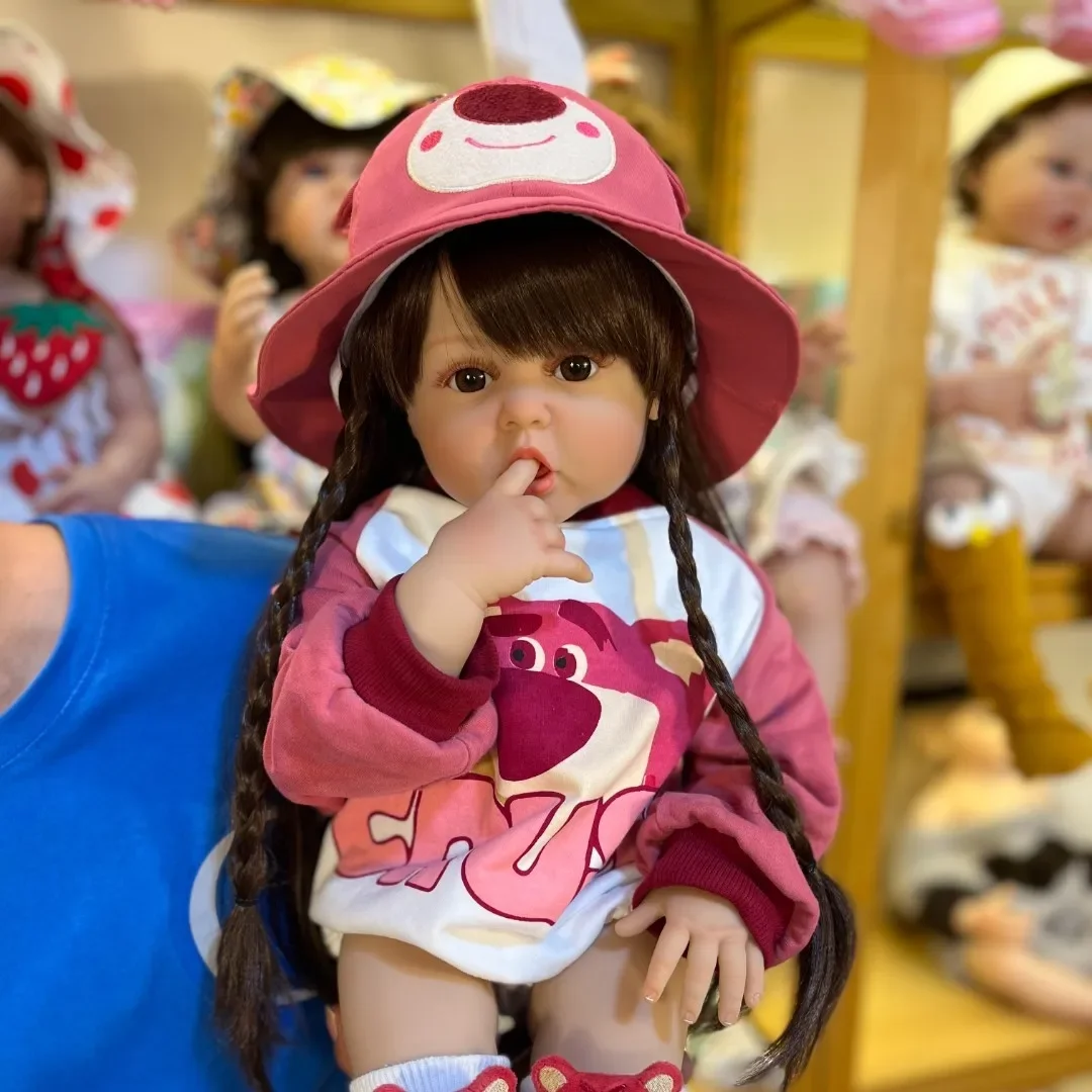Реалистичная кукла-младенец BZDOLL, 60 см, 24 дюйма, реалистичный мягкий силиконовый новорожденный, принцесса, малыш, красивая игрушка для игрового домика
Реалистичная кукла-младенец BZDOLL, 60 см, 24 дюйма, реалистичный мягкий силиконовый новорожденный, принцесса, малыш, красивая игрушка для игрового домика