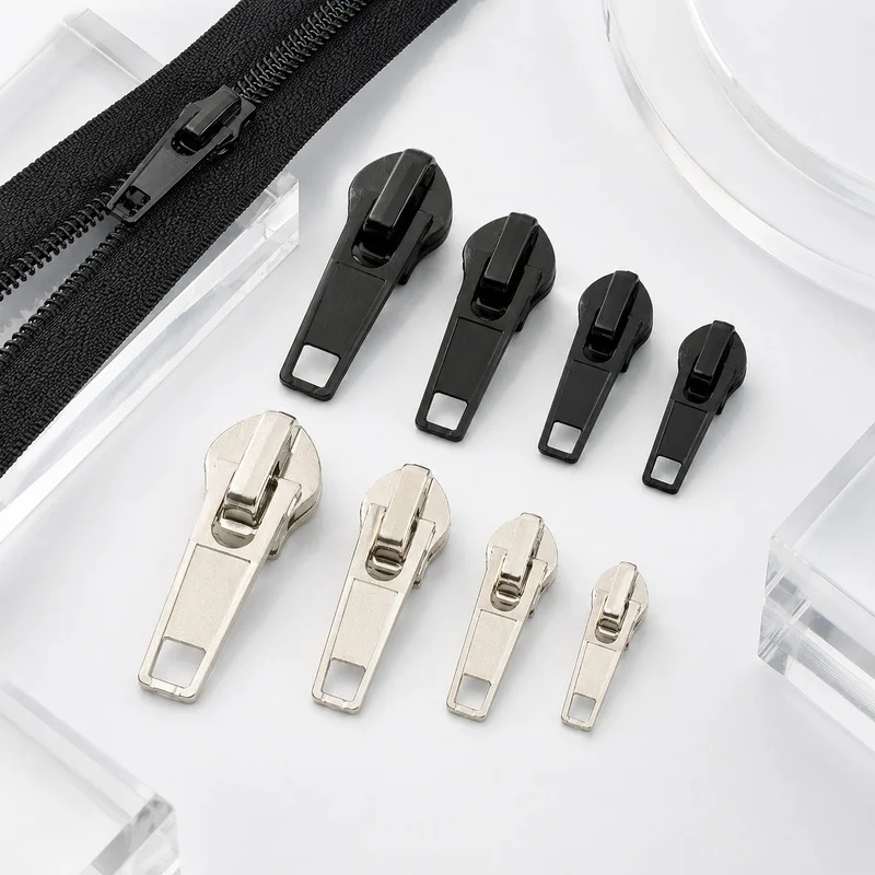 20Pcs 3-10# Zipper Sliders Auto Lock Puller for Nylon Zips Trousers Sewing Repair Replacement Head Accessory Parts Supplies
20Pcs 3-10# Zipper Sliders Auto Lock Puller for Nylon Zips Trousers Sewing Repair Replacement Head Accessory Parts Supplies