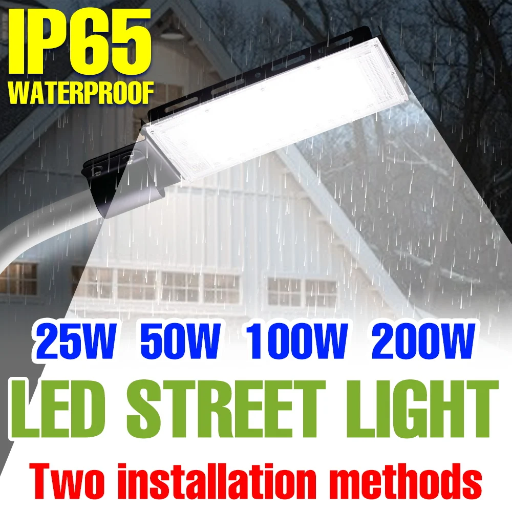 200W LED Street Lamp 220V Reflector Spotlight Outdoor Floodlights IP65 Waterproof Cold/Warm White For Garden Courtyard Warehouse
200W LED Street Lamp 220V Reflector Spotlight Outdoor Floodlights IP65 Waterproof Cold/Warm White For Garden Courtyard Warehouse