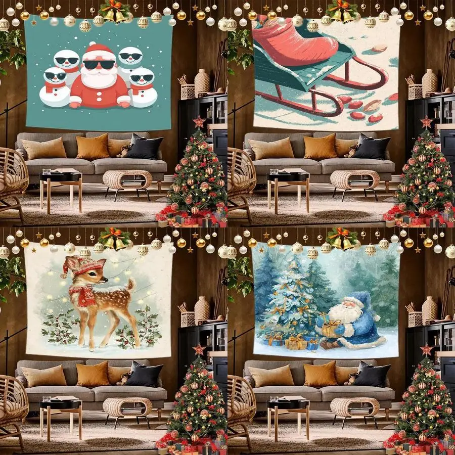 Рождественский гном гобелен фон ткань подвесная ткань спальня прикроватная декоративная настенная ткань аренда общежития гобелен
Рождественский гном гобелен фон ткань подвесная ткань спальня прикроватная декоративная настенная ткань аренда общежития гобелен
