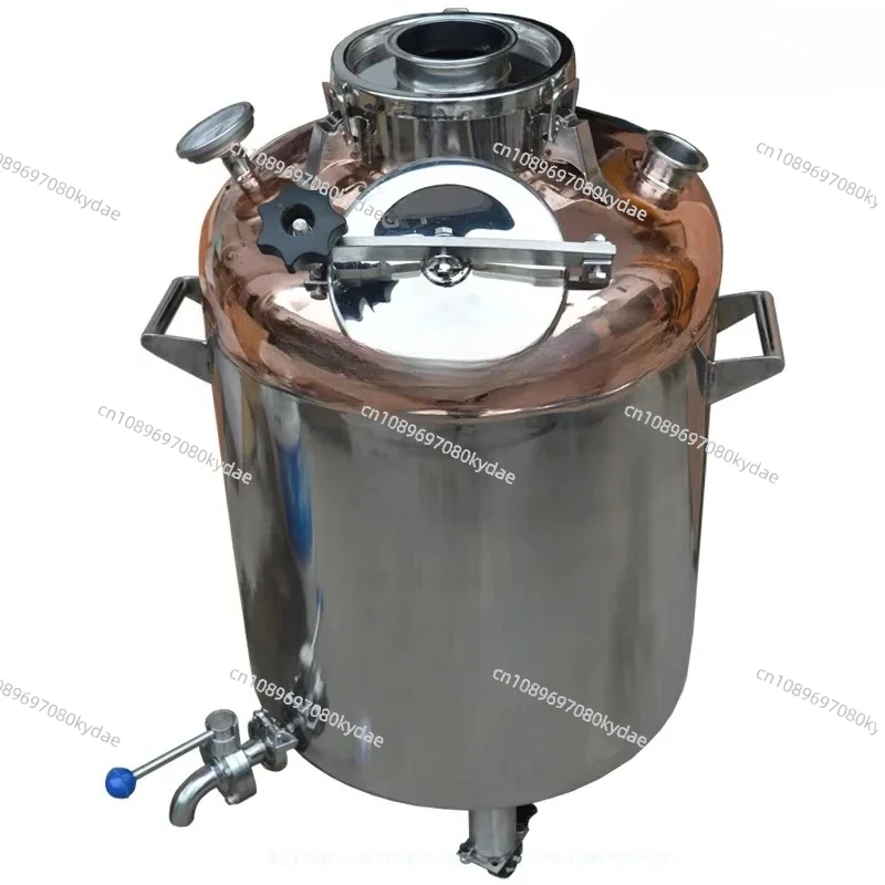100L Alcohol distillation tank Stainless steel distillation boiler
100L Alcohol distillation tank Stainless steel distillation boiler