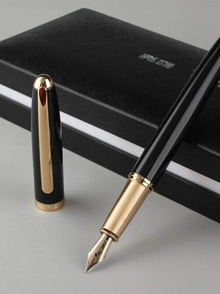 Hero Fountain Pen H2002 Classic Fashion 10K Gold Nib Business Office Gift Writing Stationery Supplies
Hero Fountain Pen H2002 Classic Fashion 10K Gold Nib Business Office Gift Writing Stationery Supplies